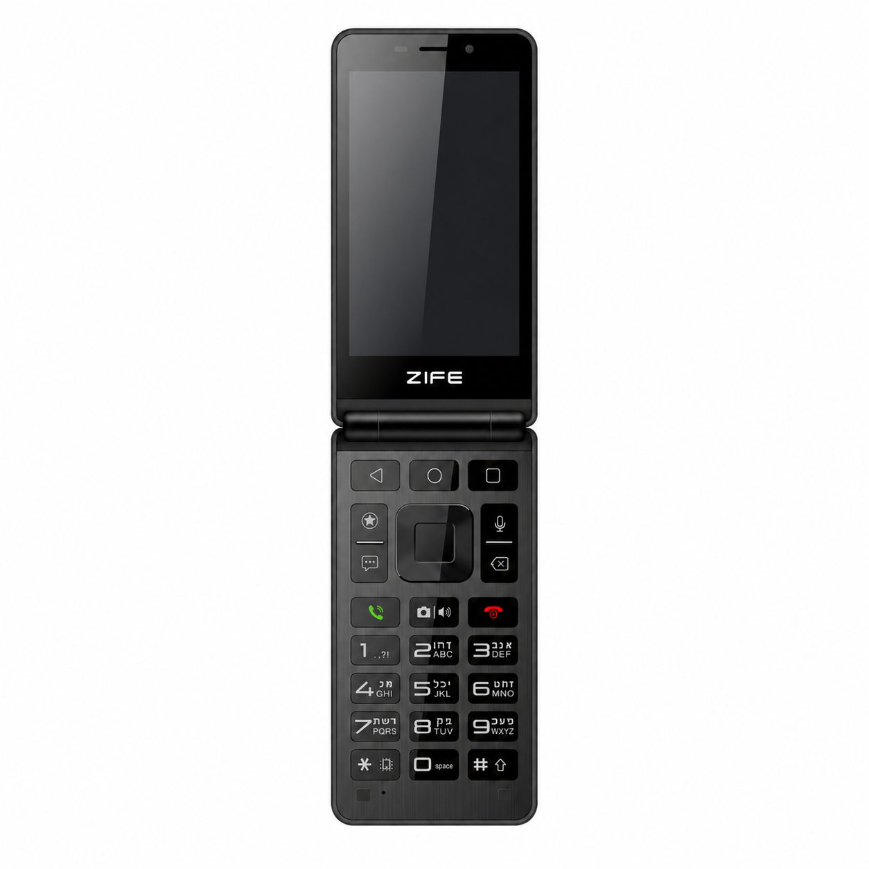 Zife Kosher Flip Phone - Black